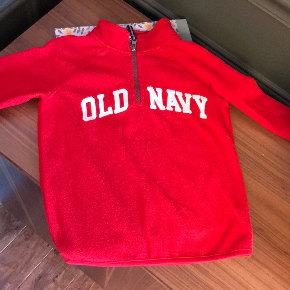 Old Navy fleece quarter zip up